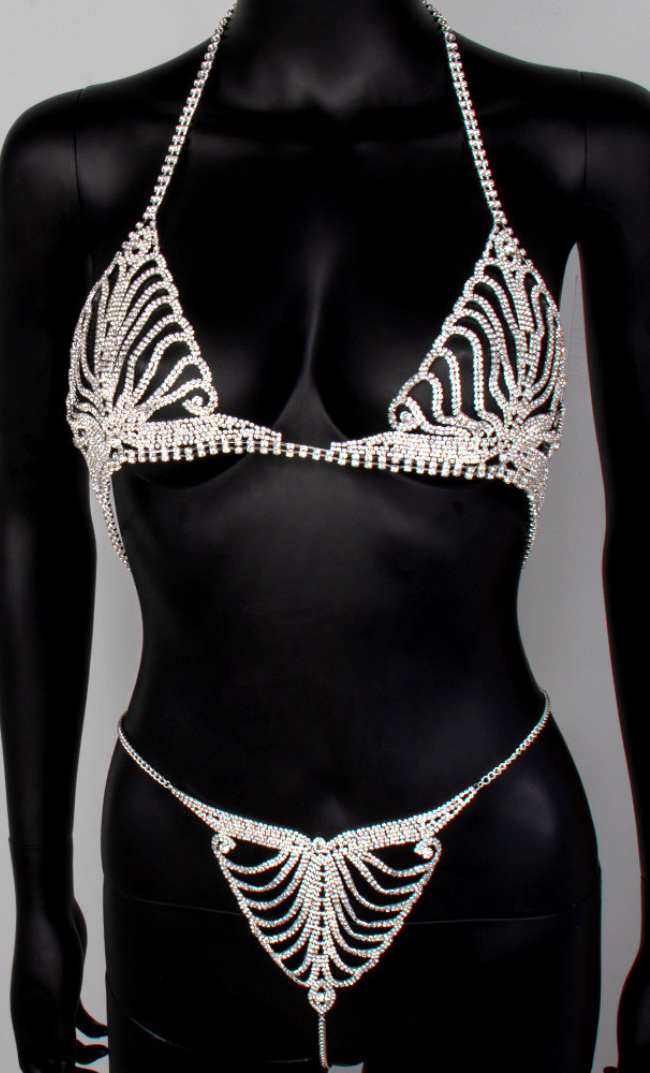 Diane Diamond and Chain Désir Set