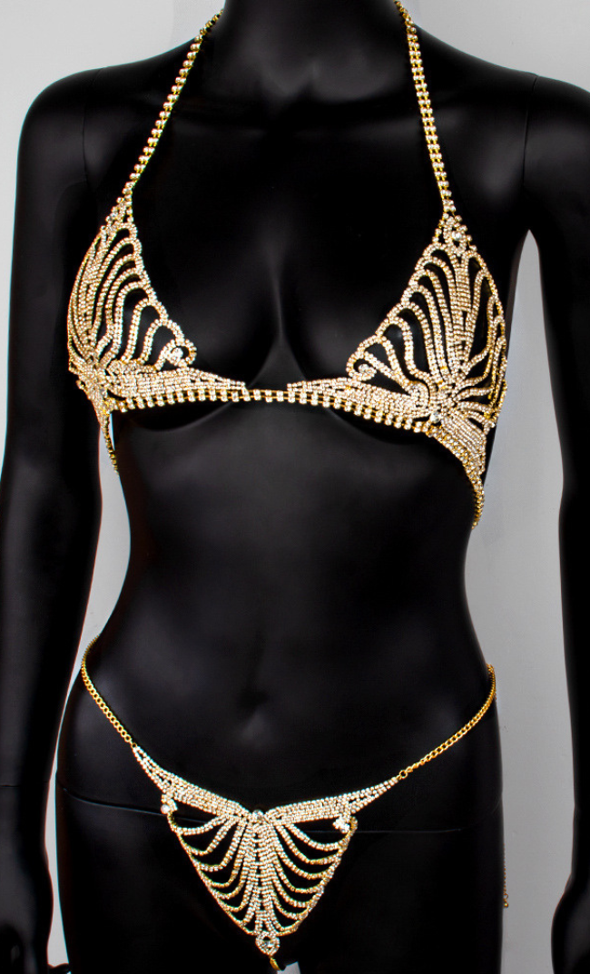 Diane Diamond and Chain Désir Set