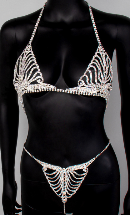 Diane Diamond and Chain Désir Set