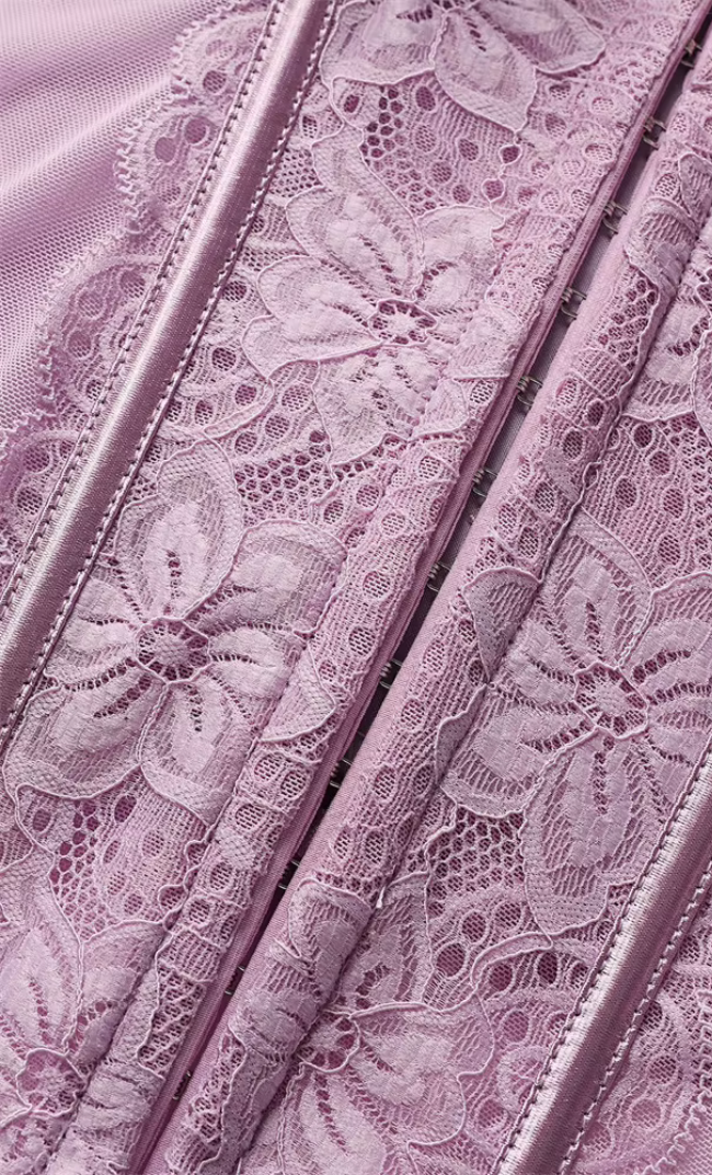 Giselle Chantilly Corset Rosé
