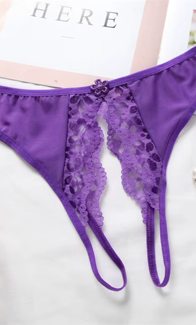 Viviane Cotton Crotchless