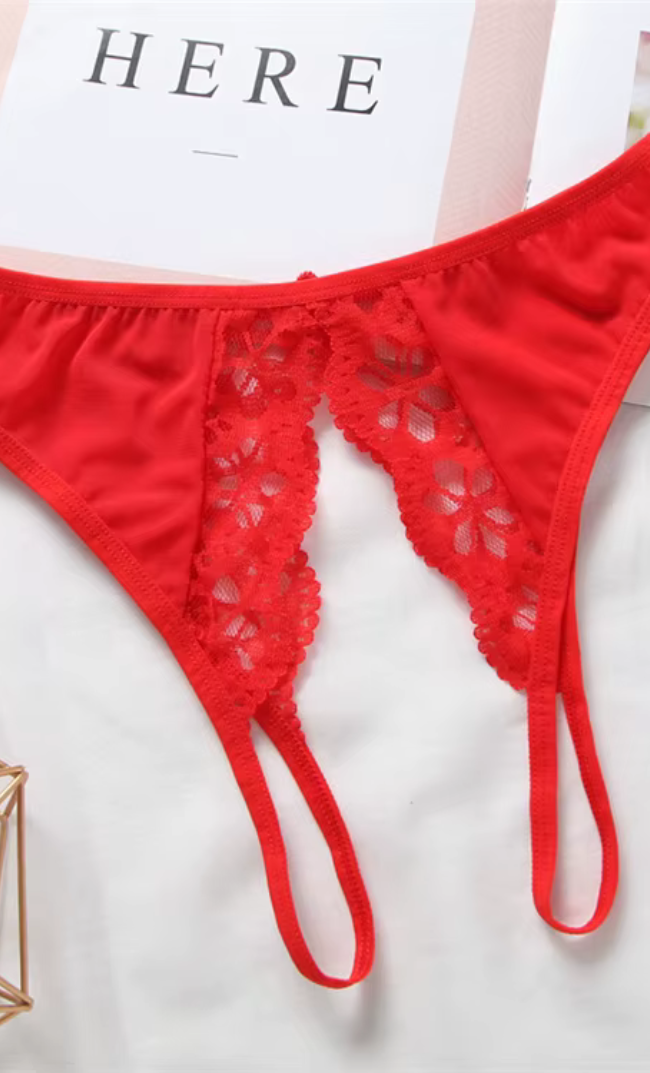 Viviane Cotton Crotchless