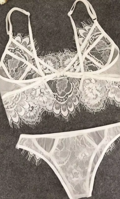 Bianca Silk and Sheer Set